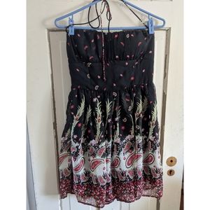 Forever 21 black halter dress